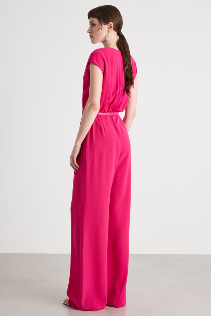 Tuta drappeggiata in cady Intrend - 4