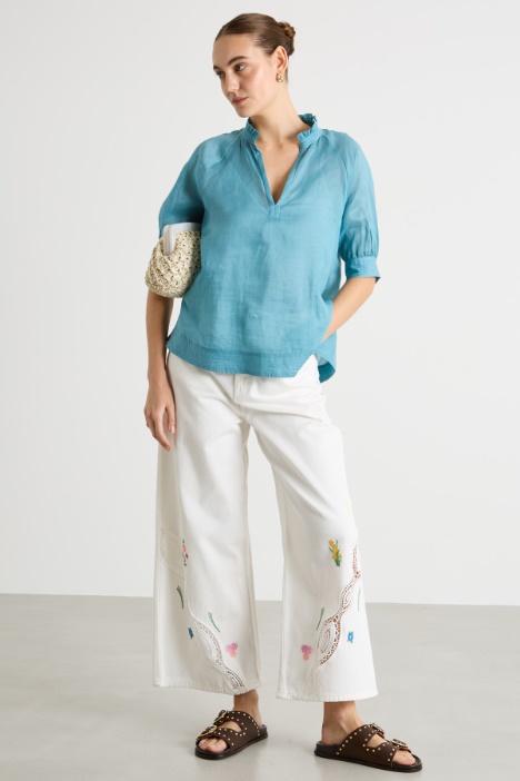 Blusa in garza Intrend