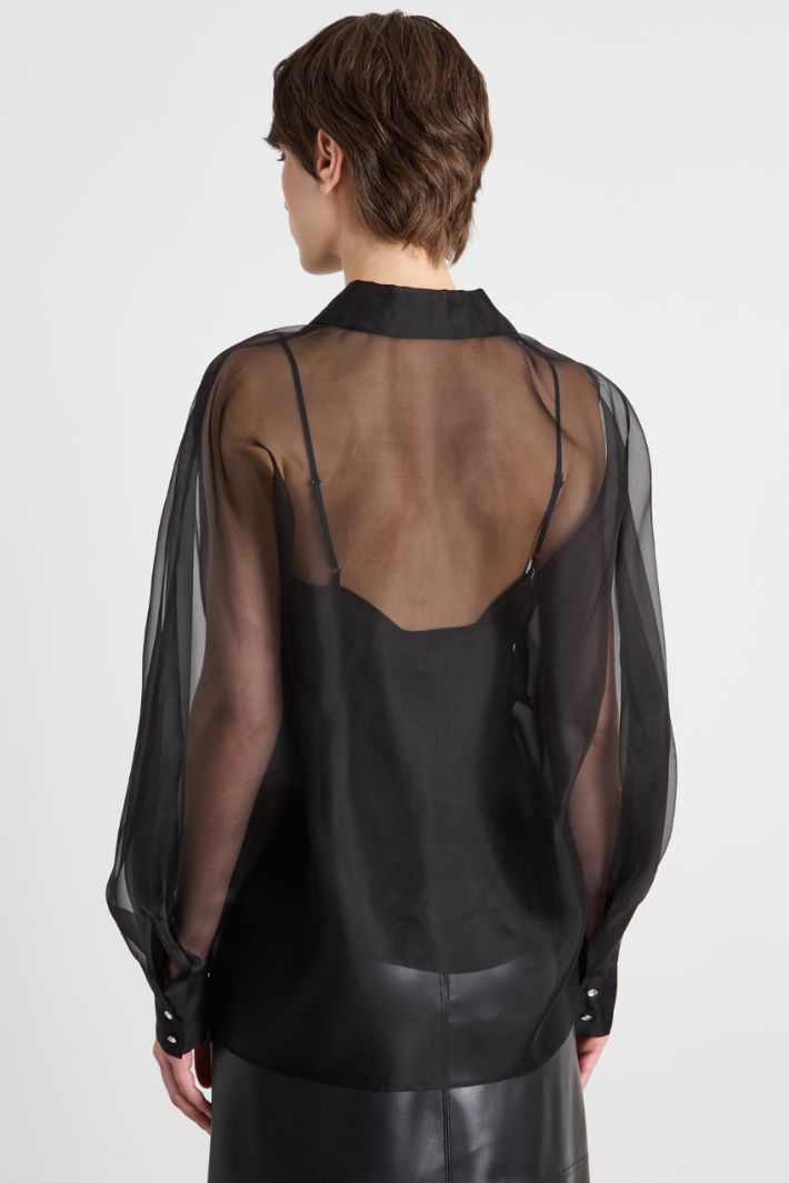 Blusa in organza Intrend - 4
