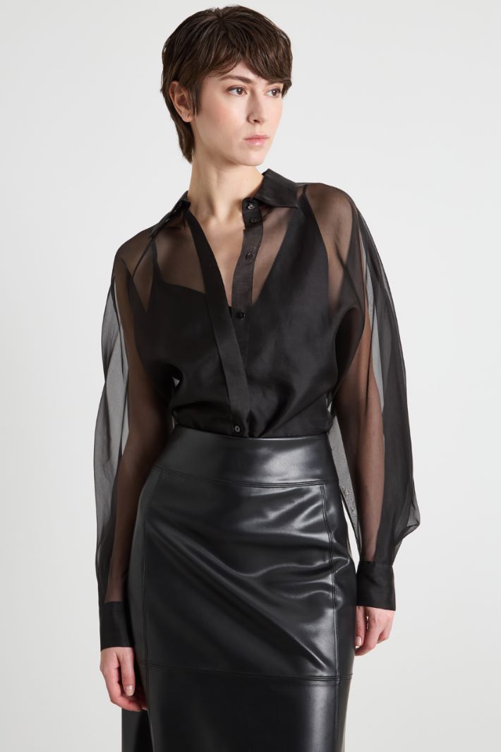 Blusa in organza Intrend - 2