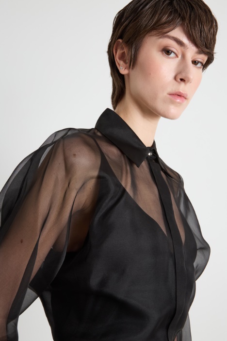 Blusa in organza