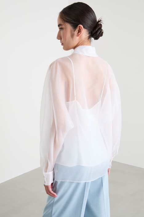 Blusa in organza
