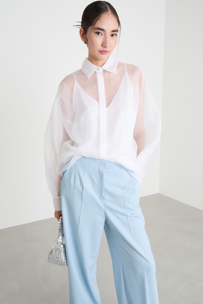 Blusa in organza Intrend - 2