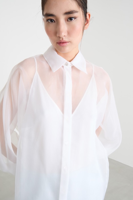 Blusa in organza