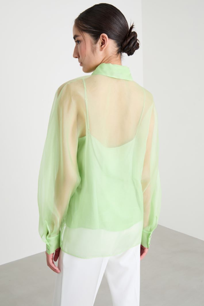 Blusa in organza Intrend - 4