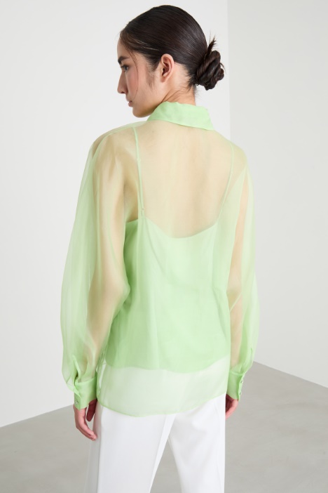 Blusa in organza