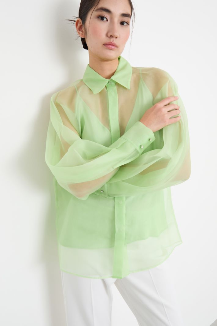 Blusa in organza Intrend - 3