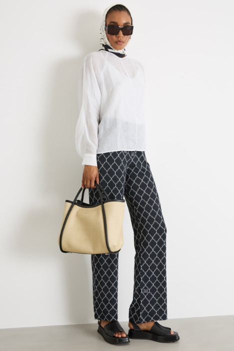 Blusa in garza leggera Intrend