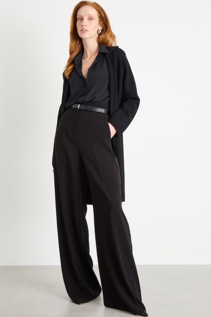 Knitted Robe Coat Intrend