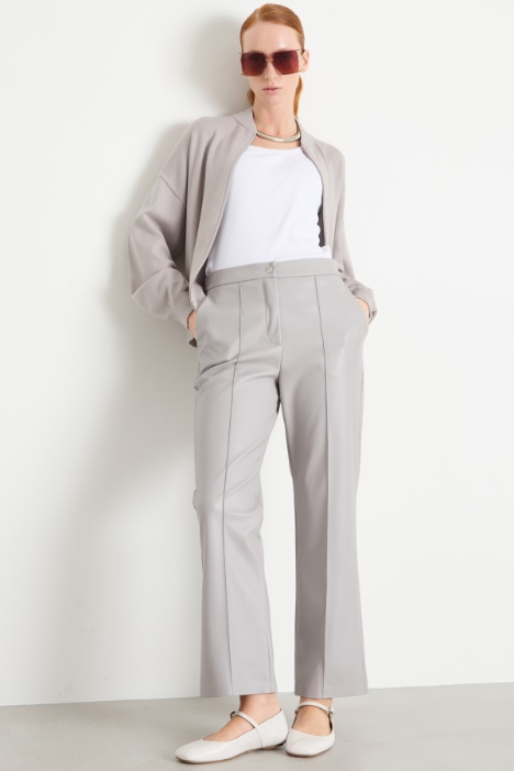 Boxy zip-through sweatshirt Intrend