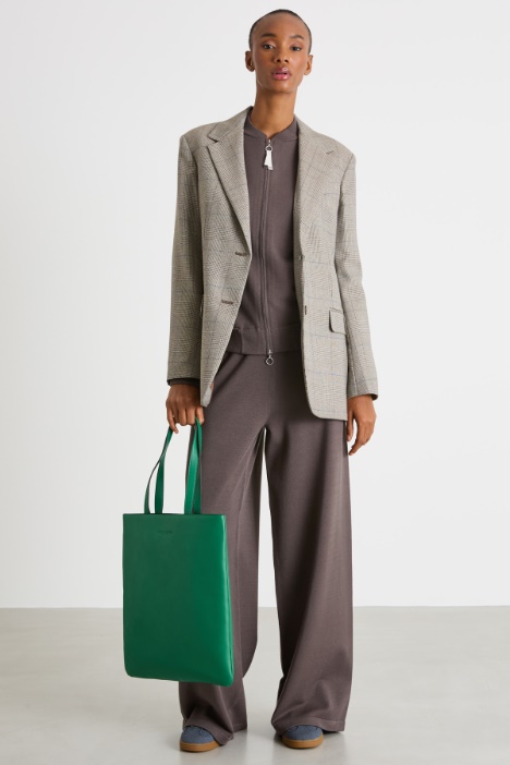 Boxy zip-through sweatshirt Intrend