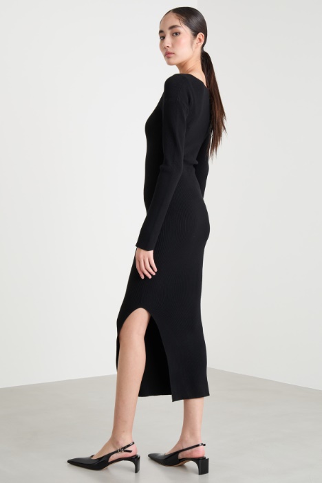 Abito tubino in maglia