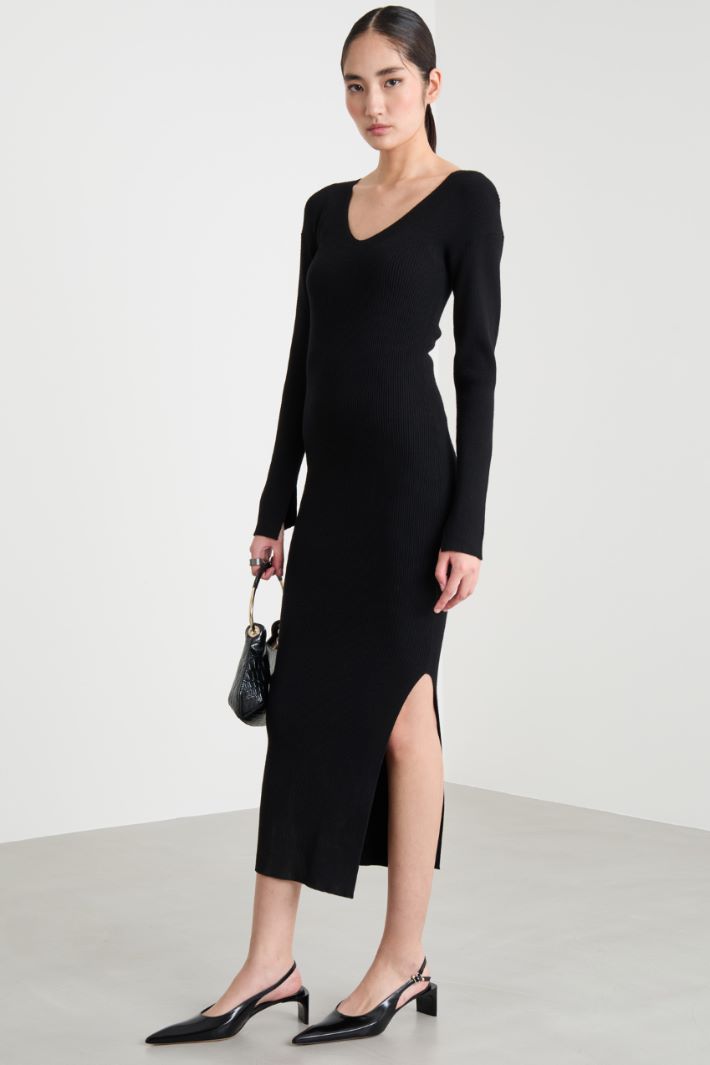 Knit sheath dress Intrend