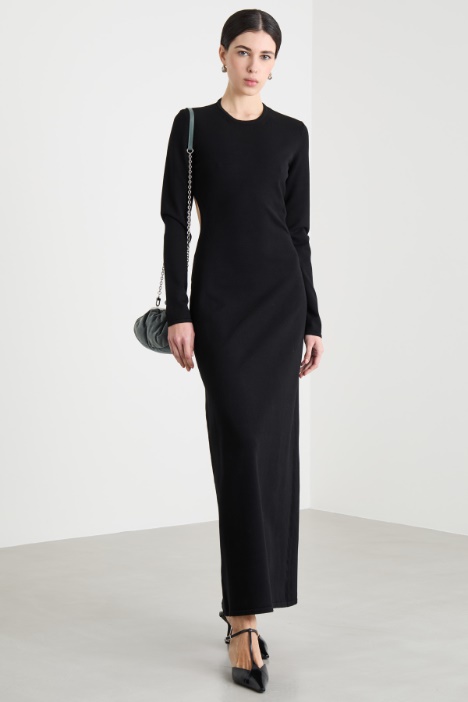 Slim-Fit Cut-Out Back Dress Intrend