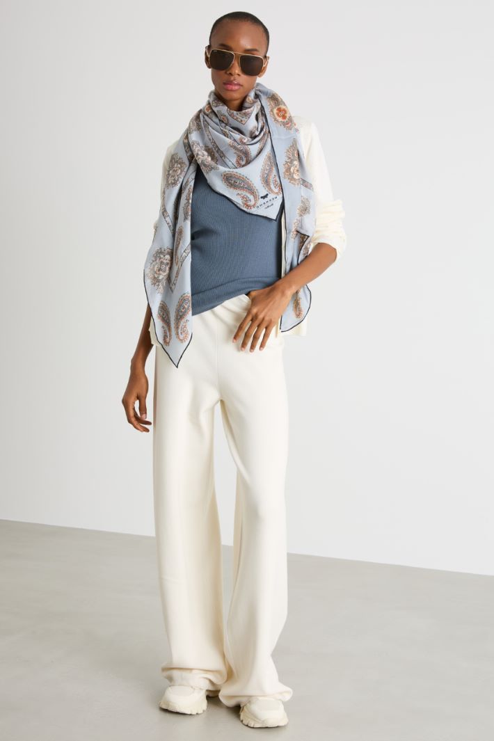 Knitted-waist trousers Intrend