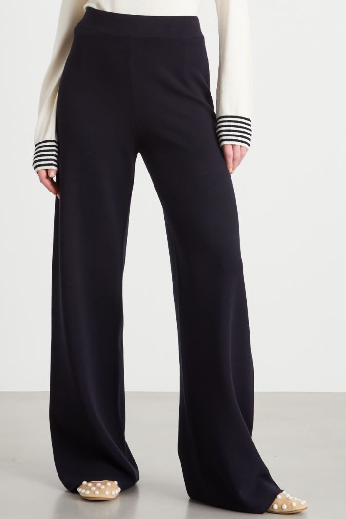 Knitted-waist trousers Intrend - 2