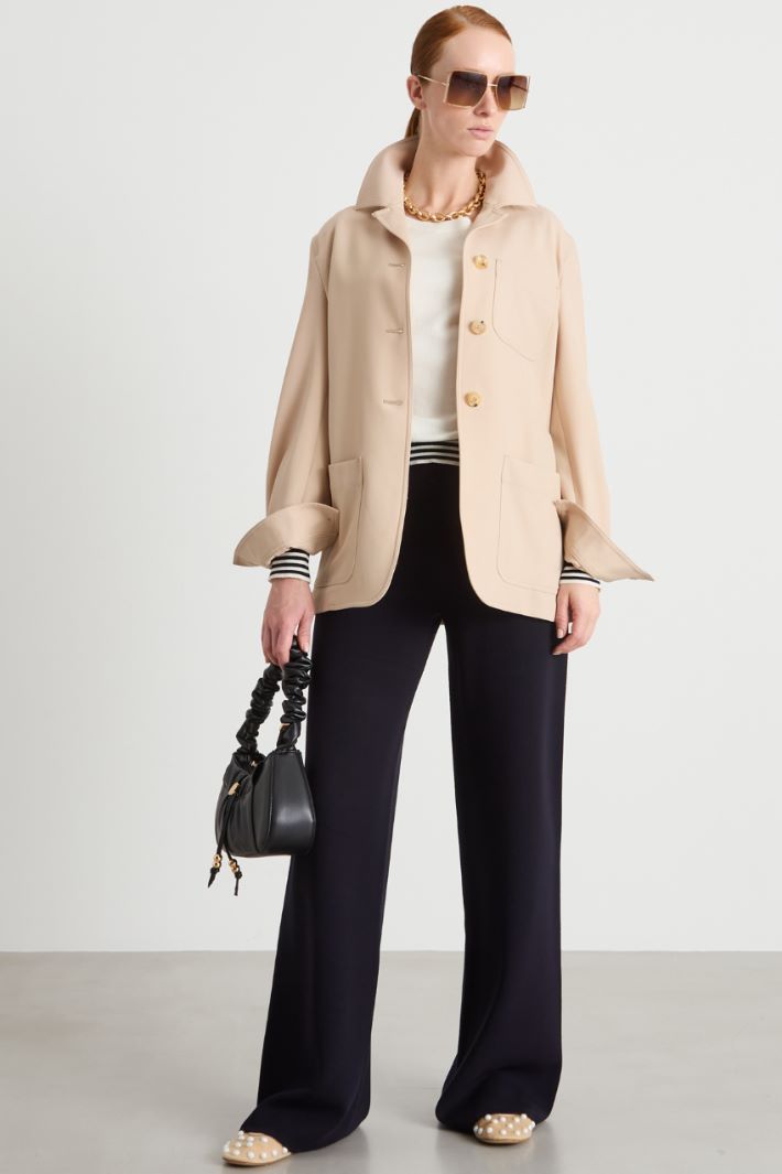 Knitted-waist trousers Intrend