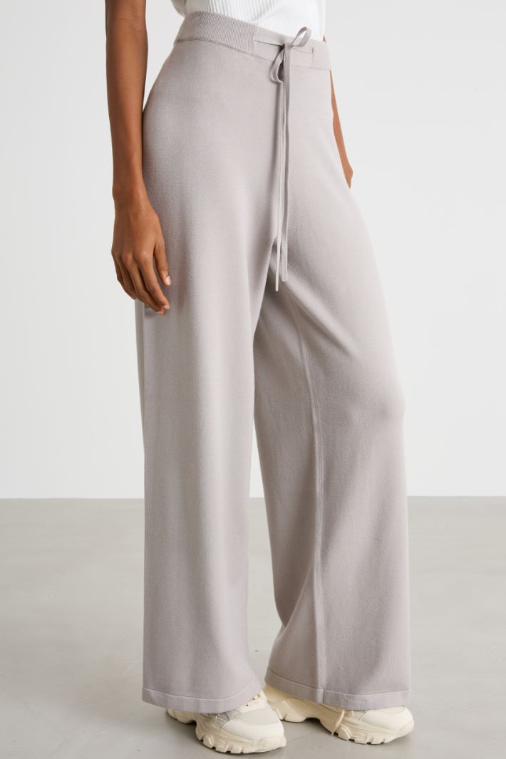 Stretch knit trousers Intrend - 2