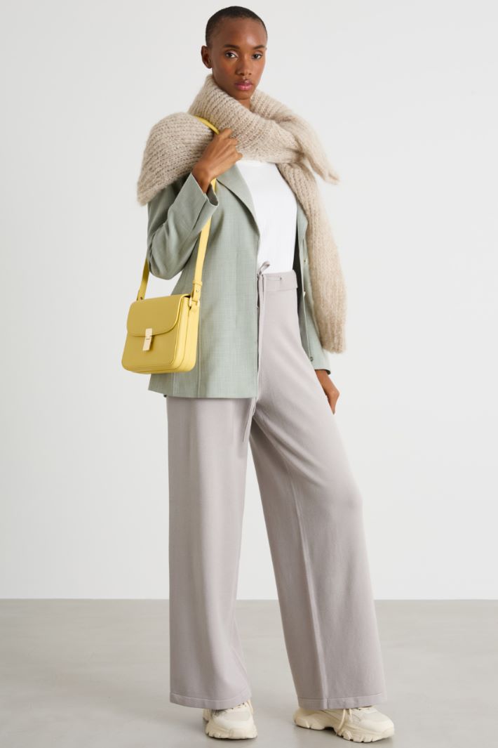 Stretch knit trousers Intrend