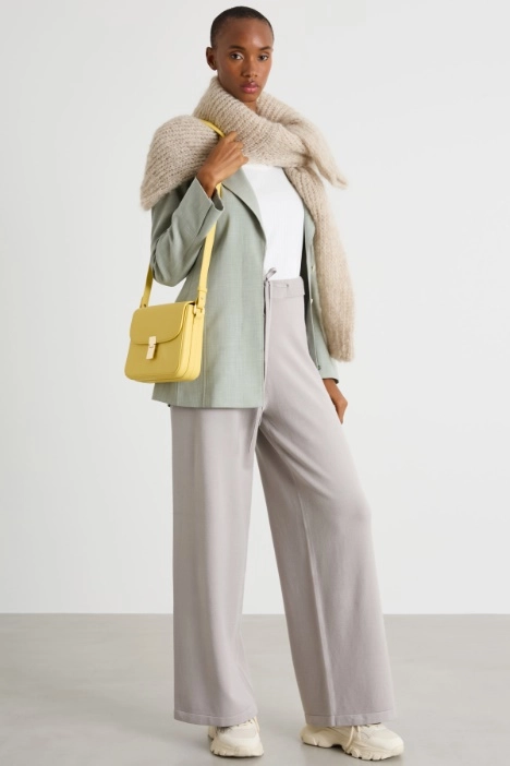 Stretch knit trousers - Intrend