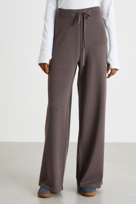 Pantalone in maglia stretch