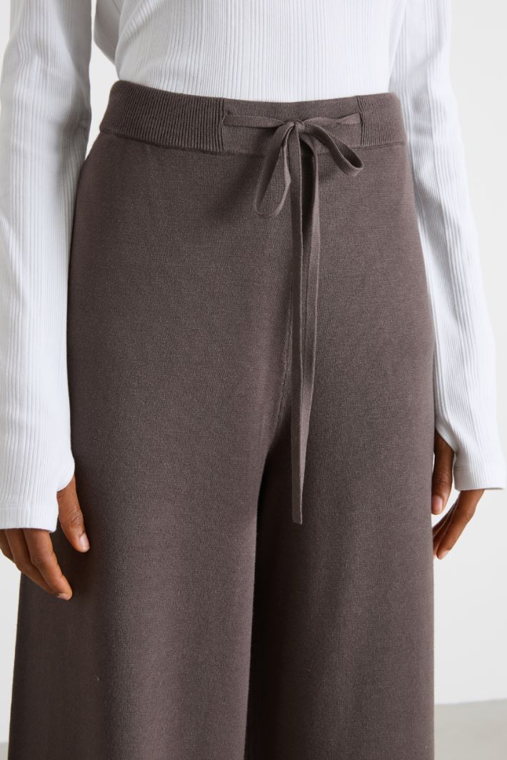 Stretch knit trousers Intrend - 3