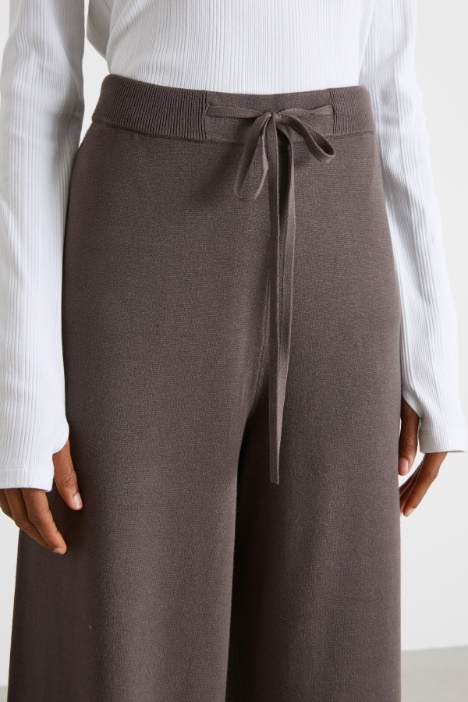 Pantalone in maglia stretch