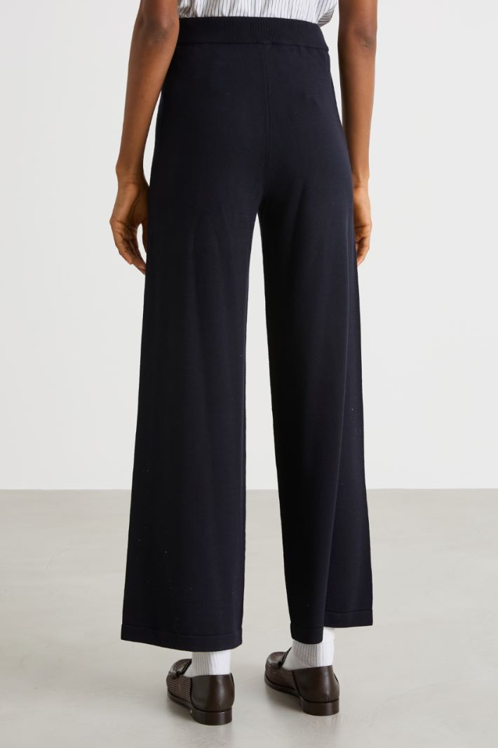 Stretch knit trousers Intrend - 4