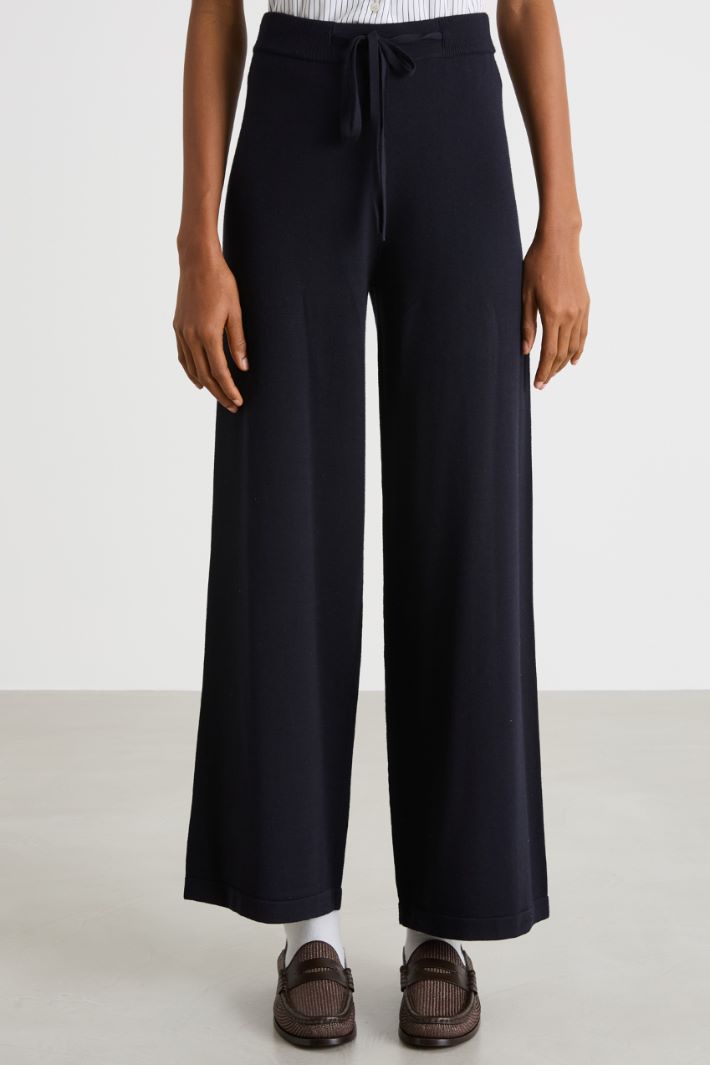 Stretch knit trousers Intrend - 2