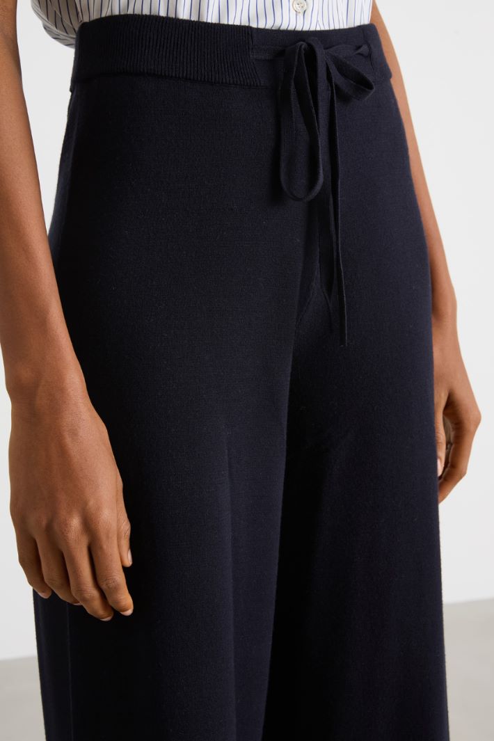 Stretch knit trousers Intrend - 3