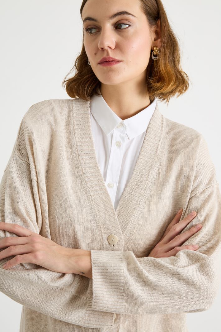 V-neck cardigan Intrend - 3