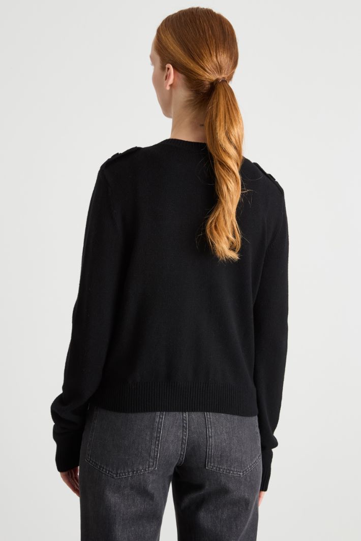 Flap-pocket cardigan Intrend - 4