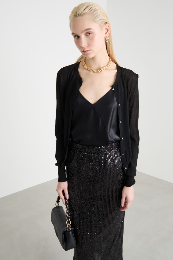 Slim-fit cardigan Intrend - 2