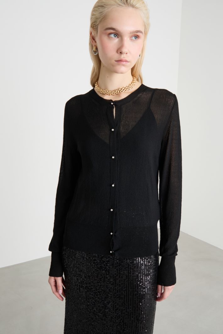 Slim-fit cardigan Intrend - 3