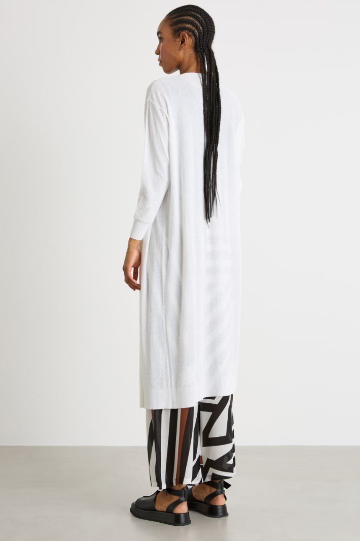 Long open-front cardigan Intrend - 4
