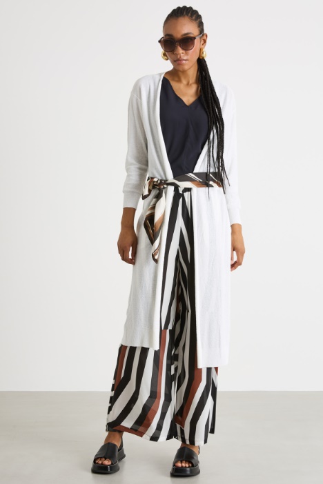 Long open-front cardigan Intrend