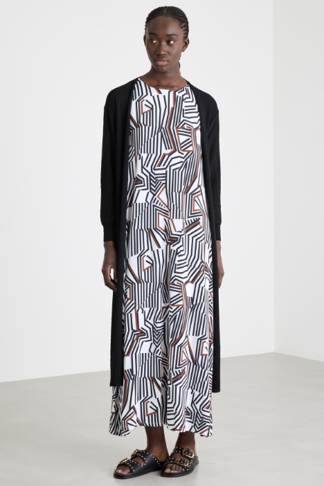 Long open-front cardigan Intrend