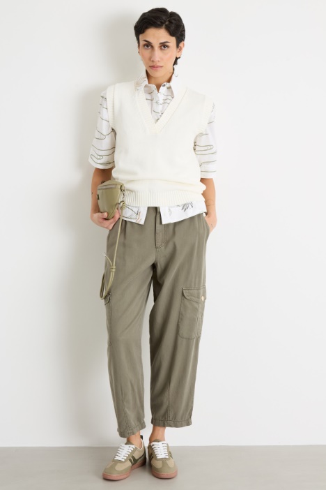 V-neck gilet Intrend