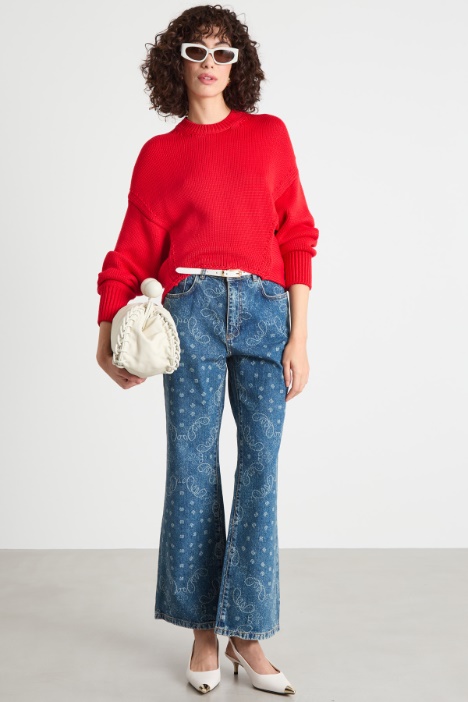 Dropped-shoulder jumper Intrend