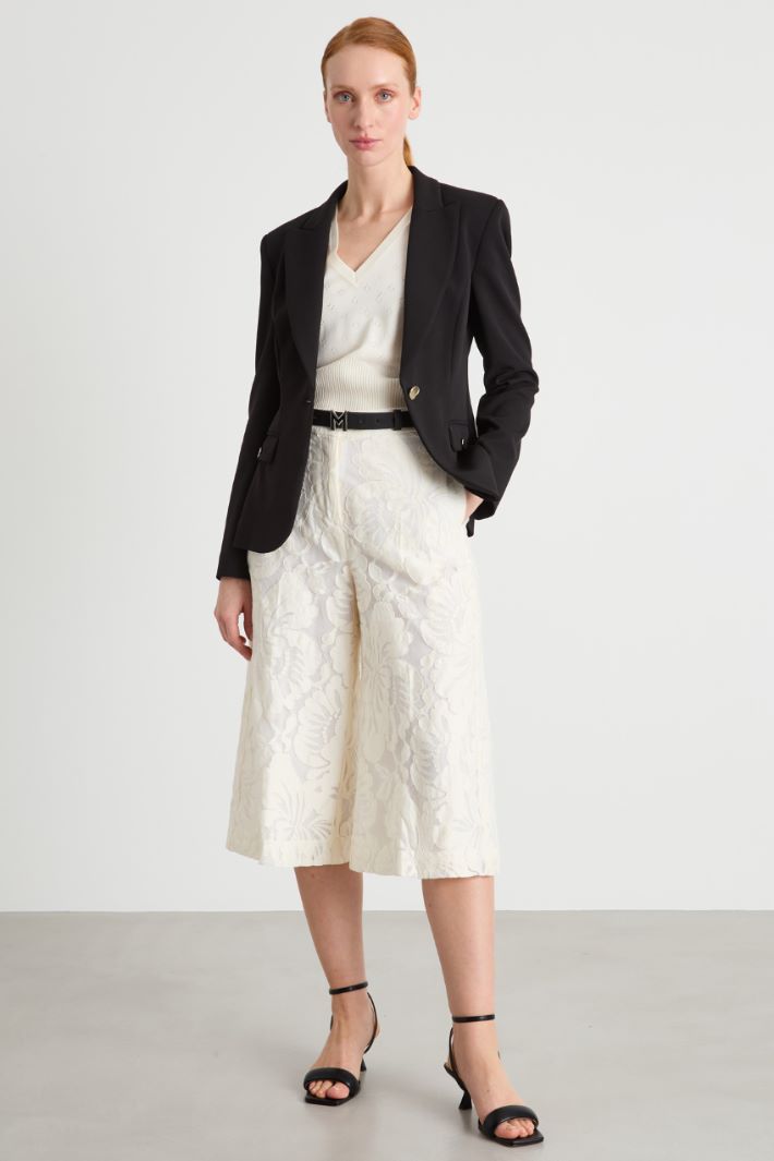 Fitted Knit Gilet Intrend