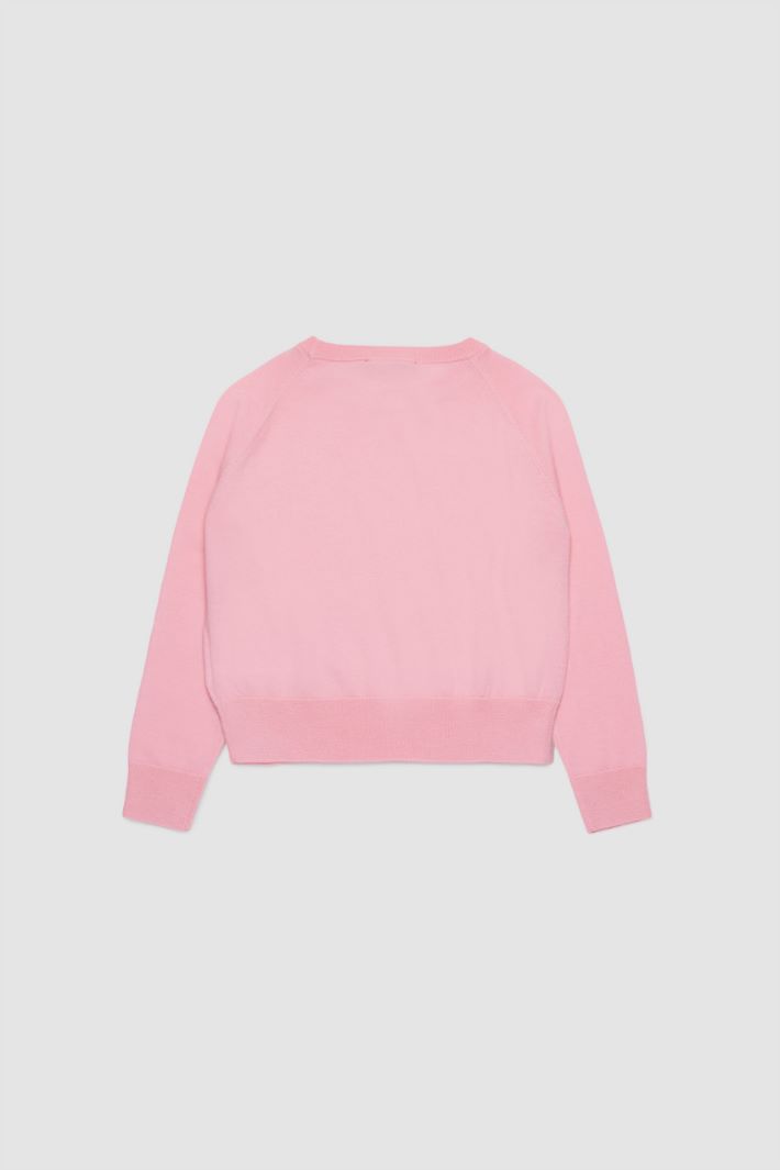 Embroidered Crew-Neck Jumper Intrend - 2
