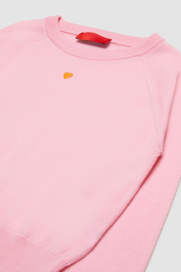 Embroidered Crew-Neck Jumper Intrend - 3