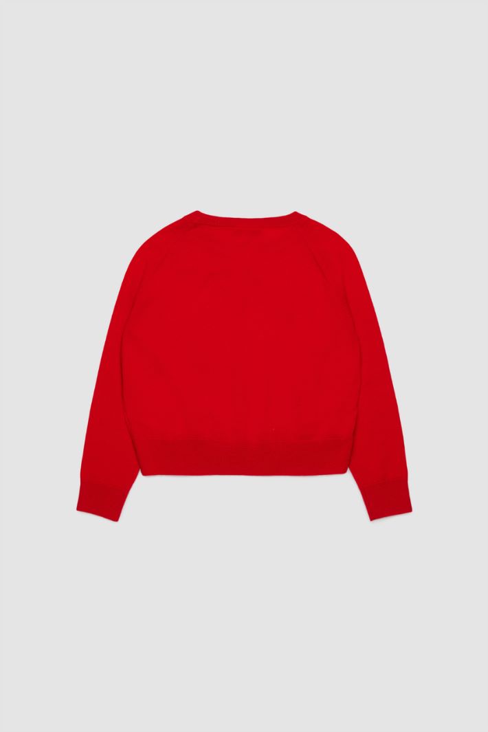 Maglia girocollo con ricamo Intrend - 2