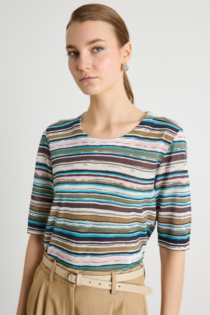 Printed Organza Top Intrend - 2