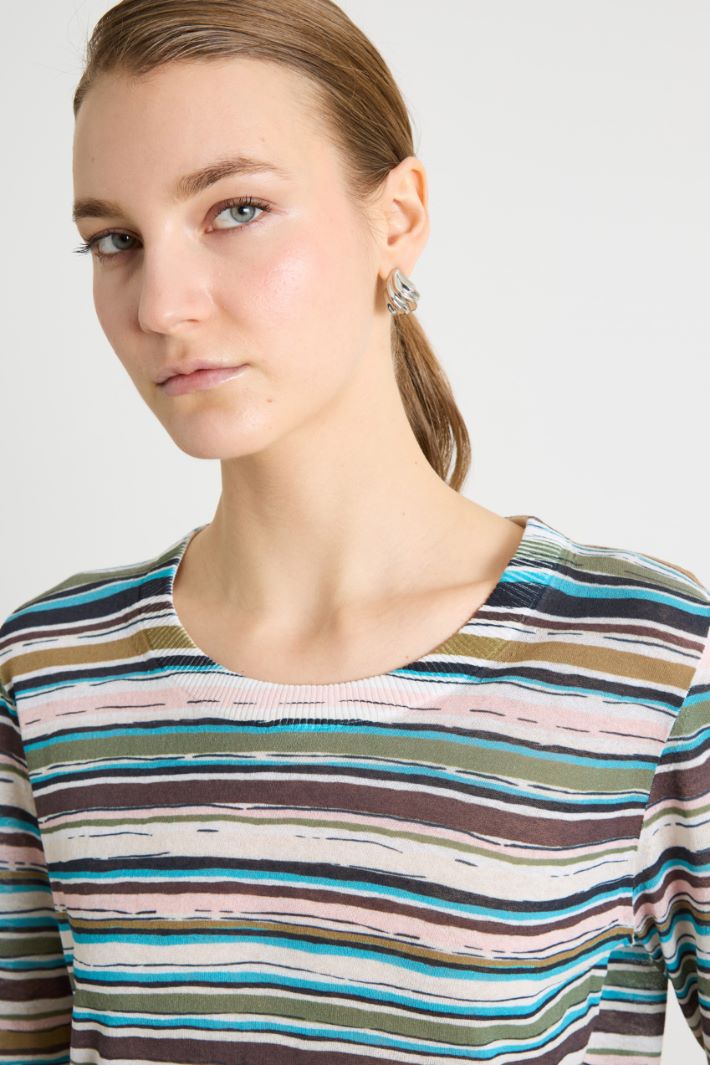 Printed Organza Top Intrend - 3