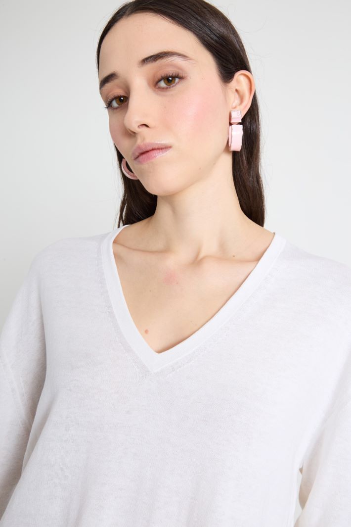 Maglia con scollo a V Intrend - 3
