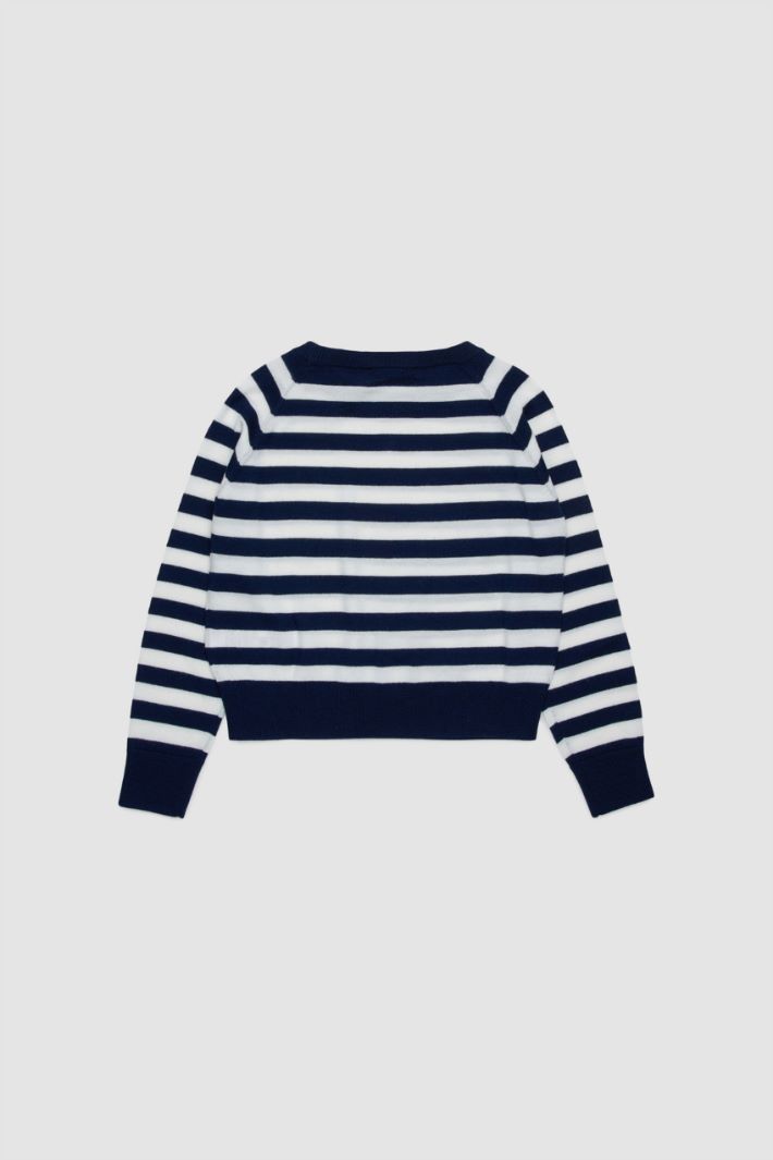 Maglia girocollo con ricamo Intrend - 2