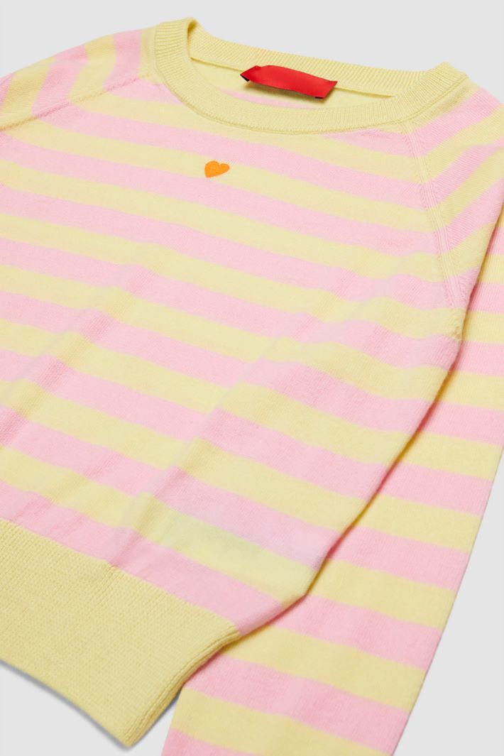 Maglia girocollo con ricamo Intrend - 3