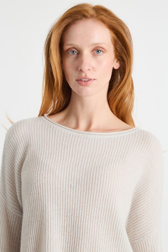 Ribbed Cashmere Jumper Intrend - 3