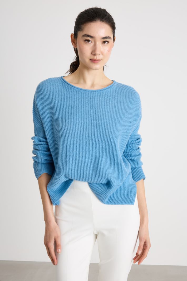 Ribbed Cashmere Jumper Intrend - 2
